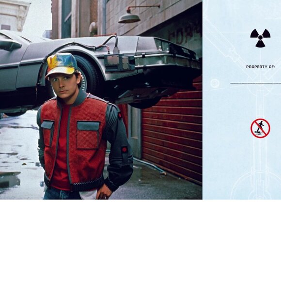 3/$55❤️new sealed BACK TO THE FUTURE Hardcover Ruled Journal Notebook Universal - Picture 8 of 15